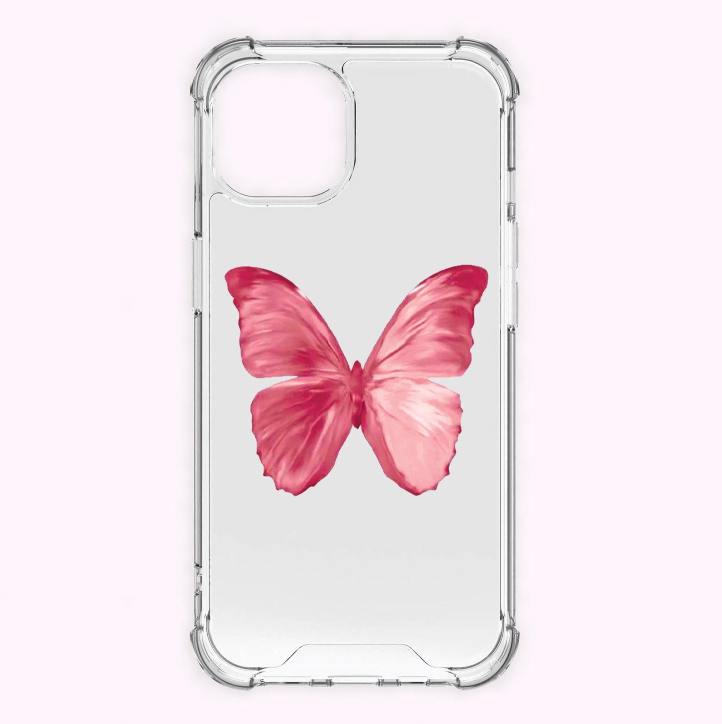 Pink butterfly Phone Case