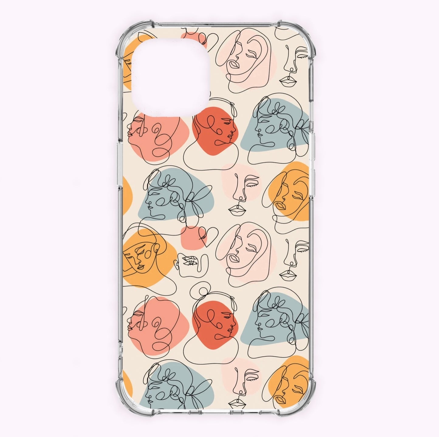Black Abstract Phone Case