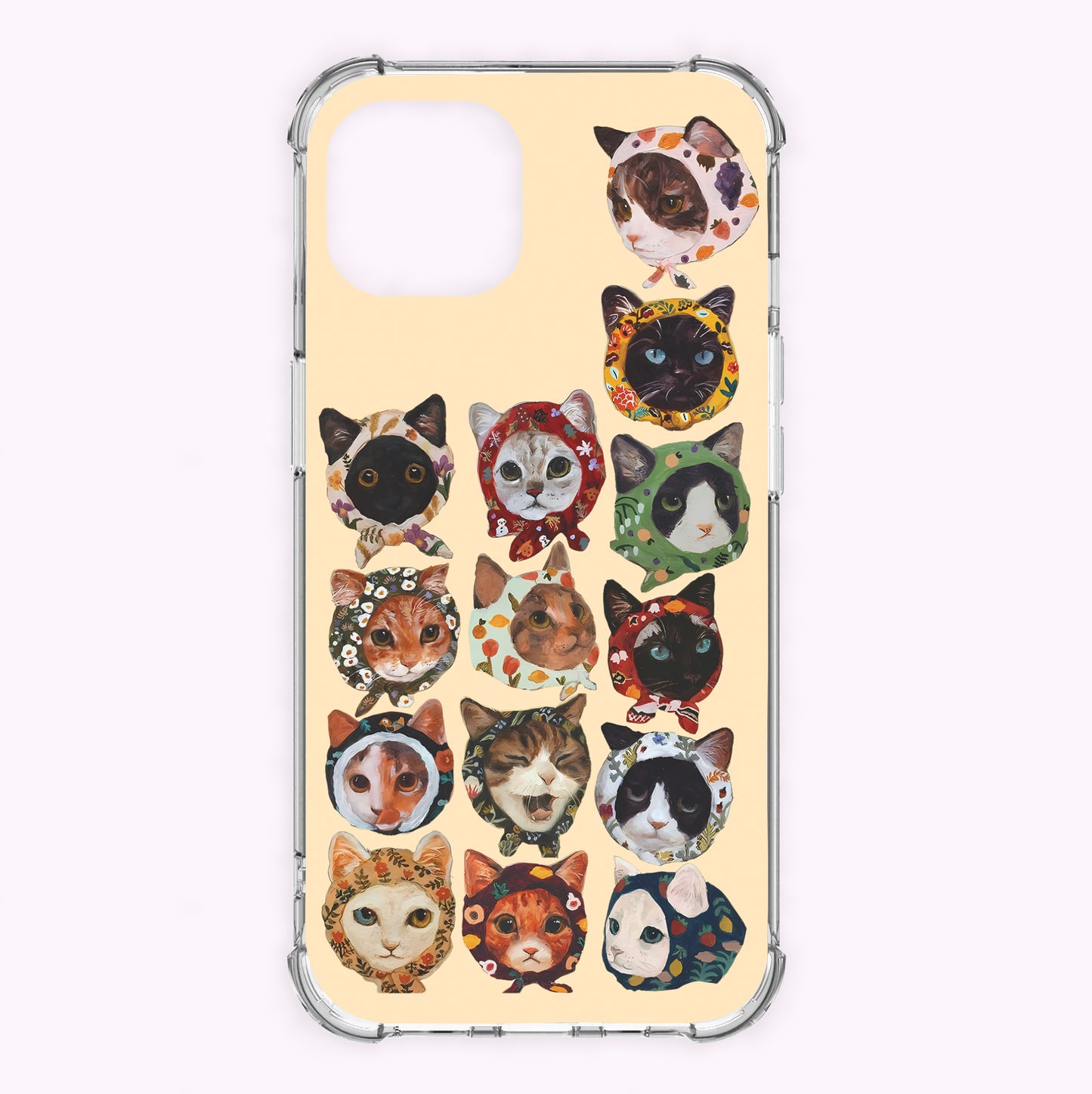 Scarfed Kitties Phone Case