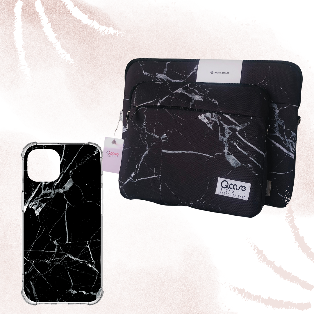 Black Marble (sleeve+Case)