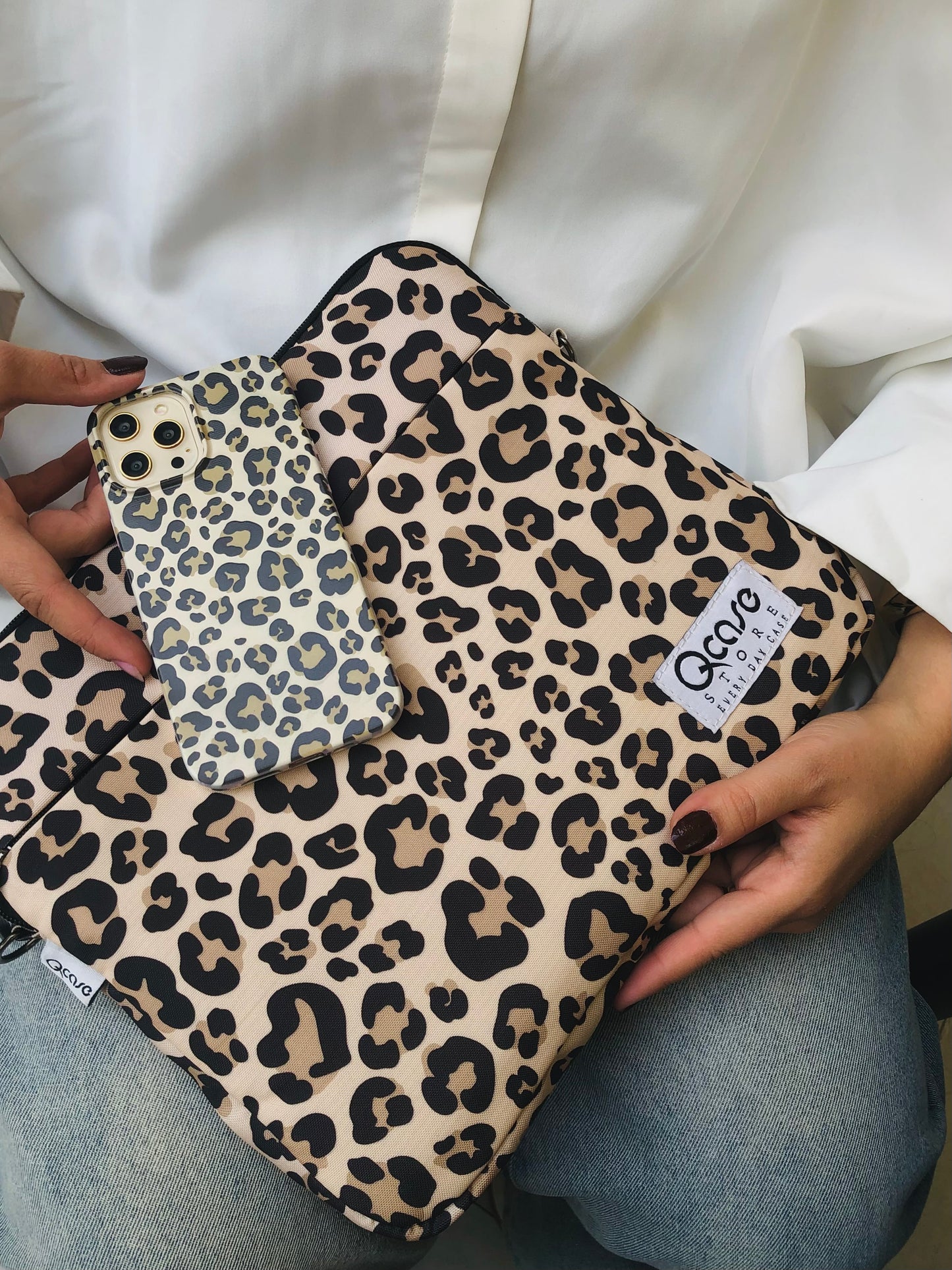 Leopard Ipad Sleeve