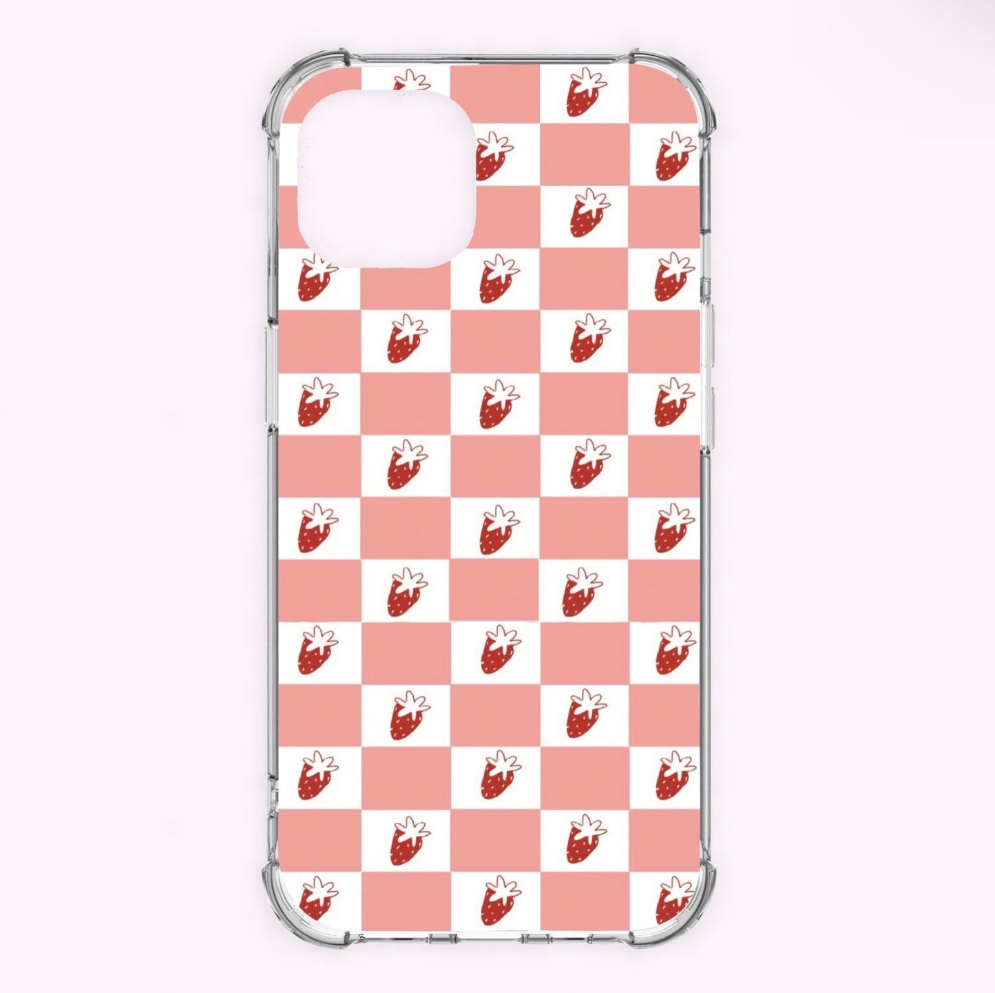 Berry Gingham Phone Case