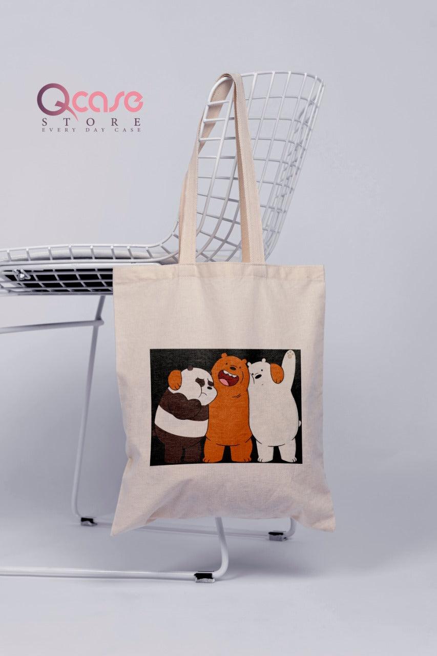 Bare Bears Tote Bag - Qcase Store | Everyday Case