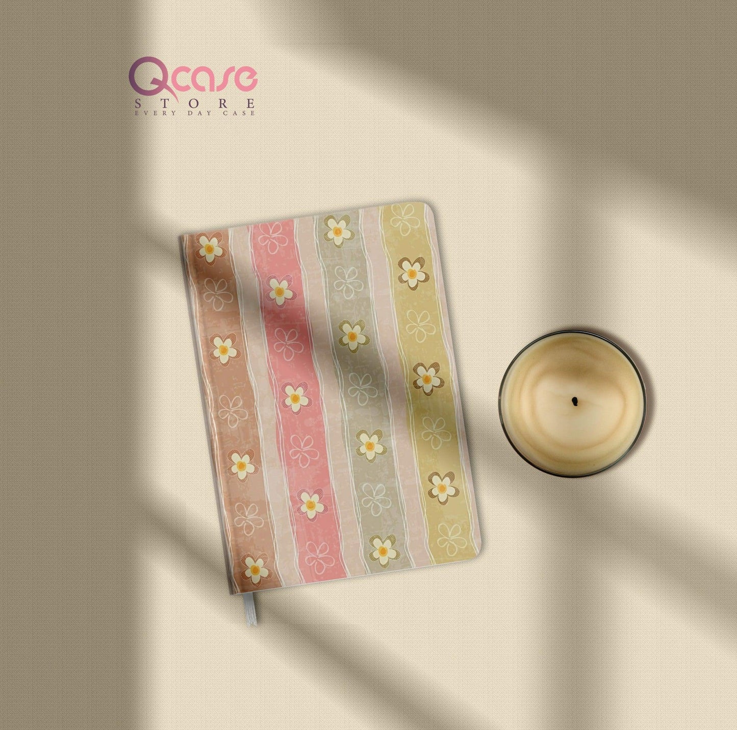 Flory Notebook - Qcase Store | Everyday Case