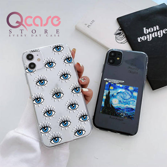 Evil Eyes and Starry night phone cases