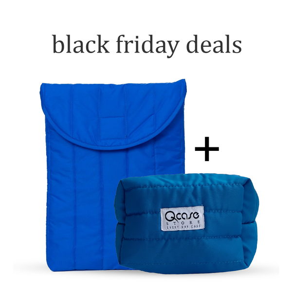 Royal Blue Puffy Duo