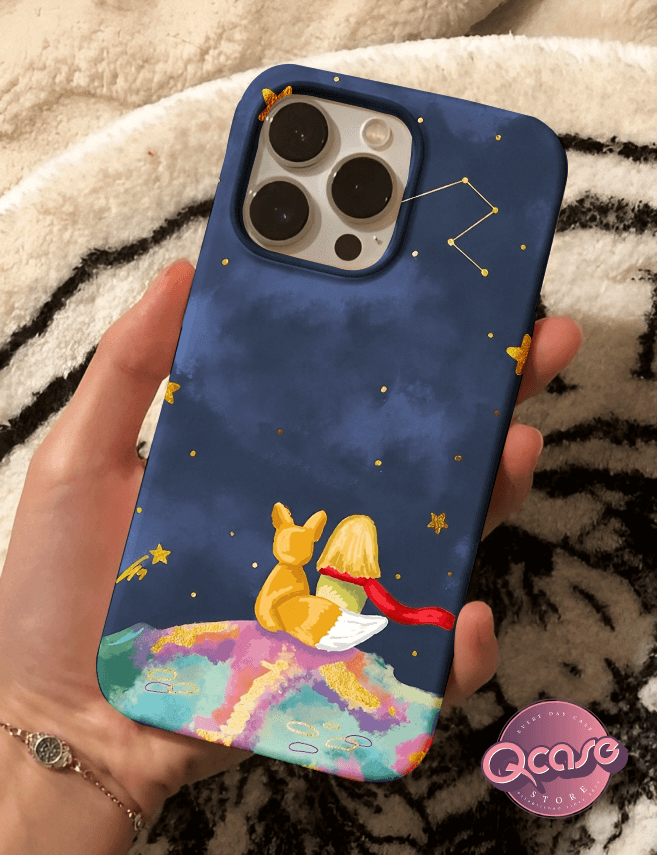 Girl and her Dog Phone Cover