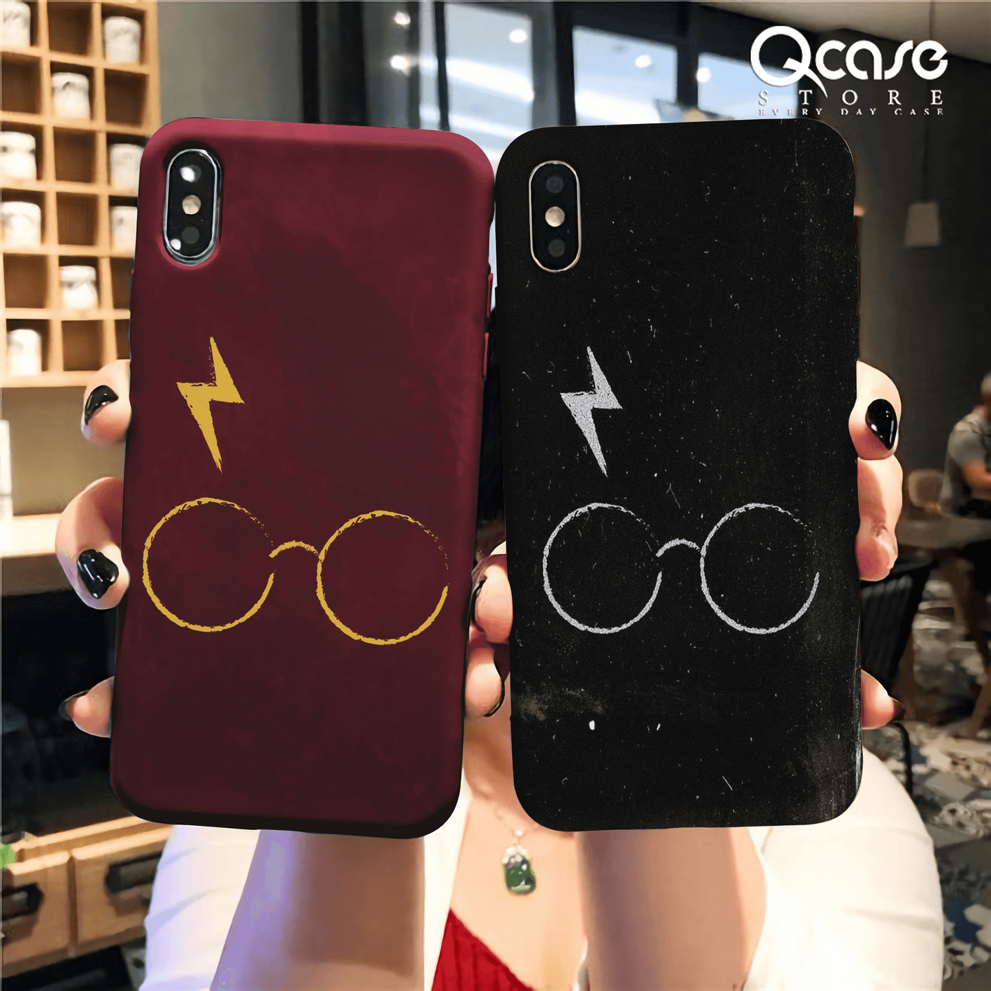 Harry Potter Dark Red And Black Phone Covers