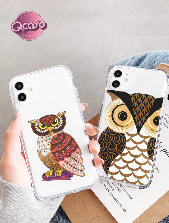 Clear Cases with Owl Looking at you