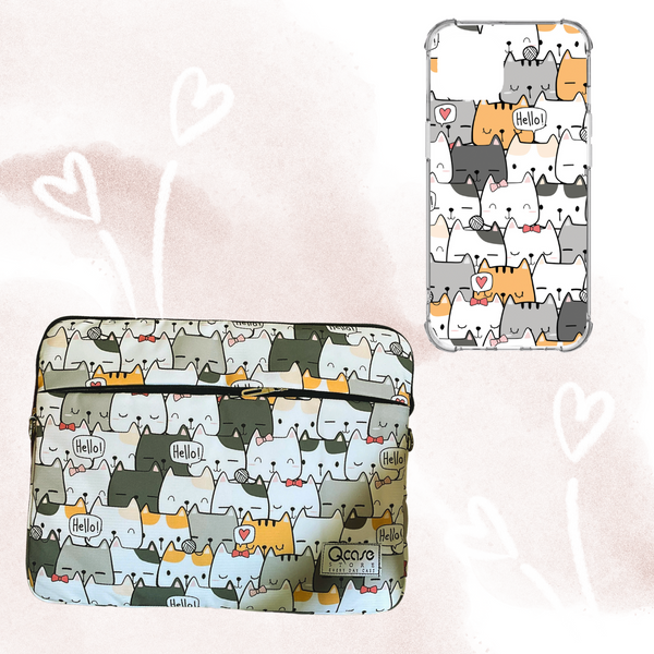 Meow (sleeve + Case )