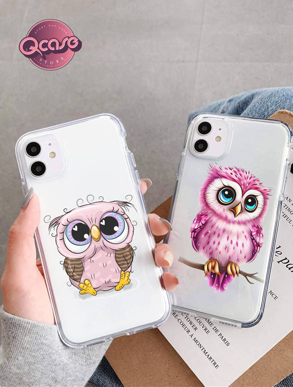 Clear Cases With Cute Owl