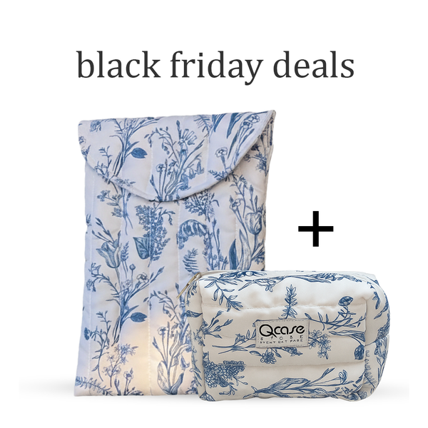 Vintage Blue Puffy Duo