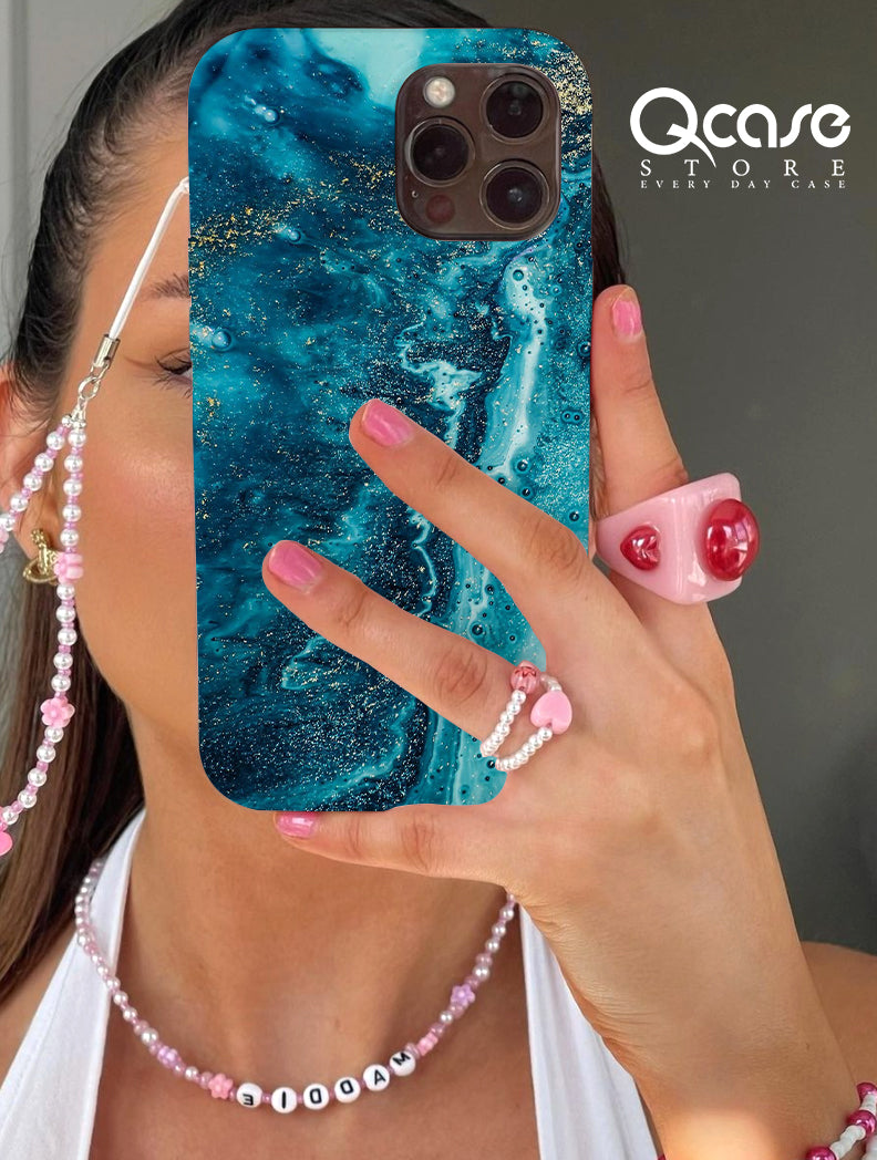 Blue sea phone cover