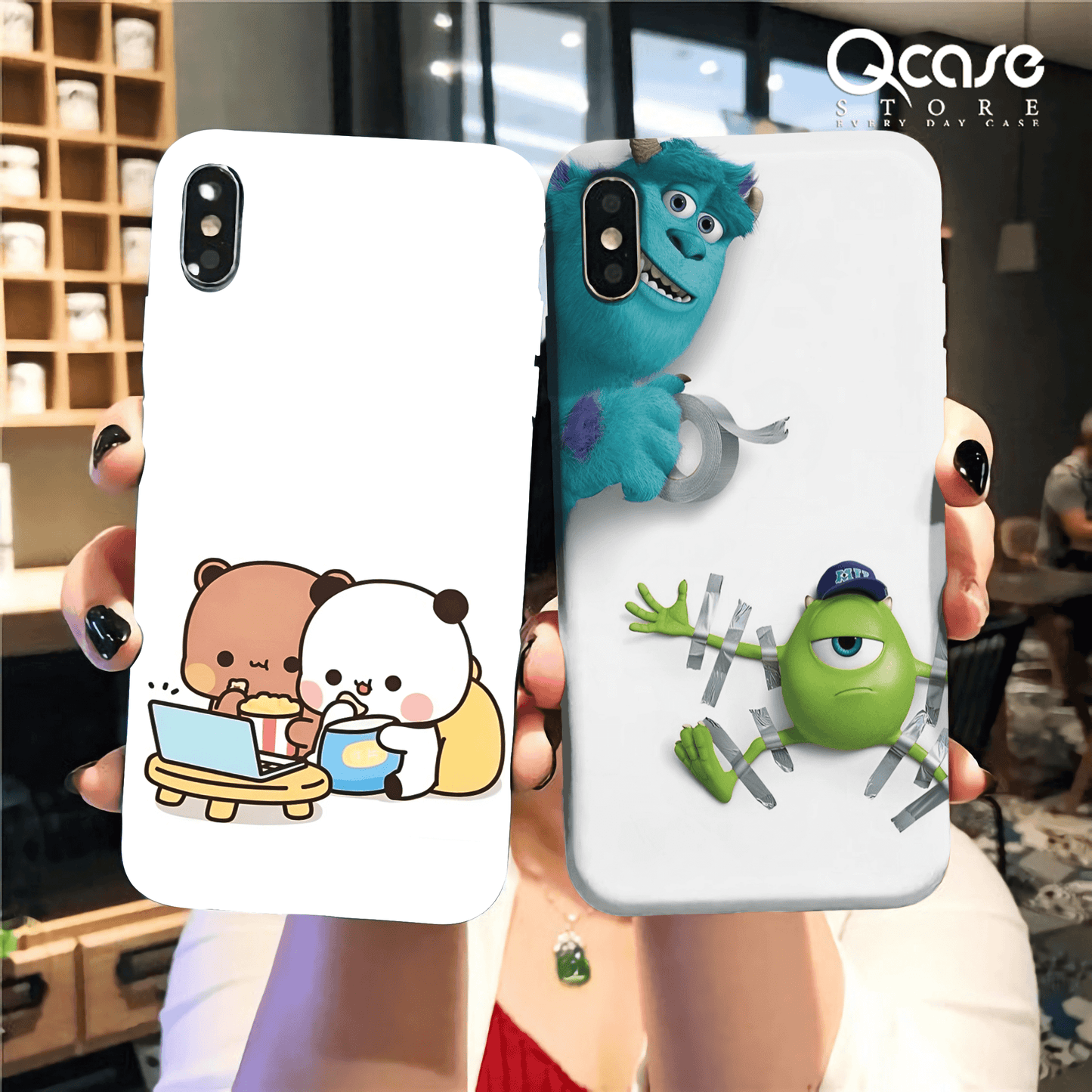 Two Cute Bears & Monsters, Inc Phone Covers