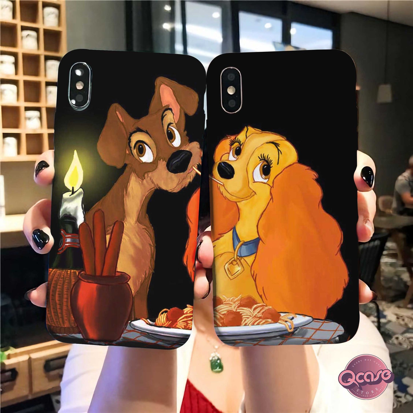 "Phone covers that speak the language of love."