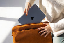 Load image into Gallery viewer, Havan Velvet laptop sleeve
