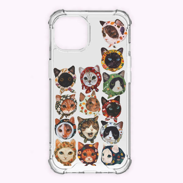 Transparent Scarfed Kitties
