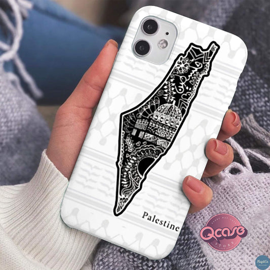 Palestine map phone case