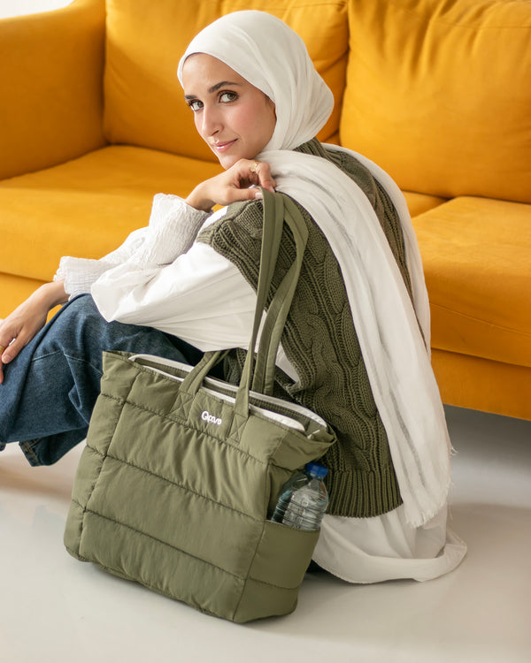 Puff It Up — Olive