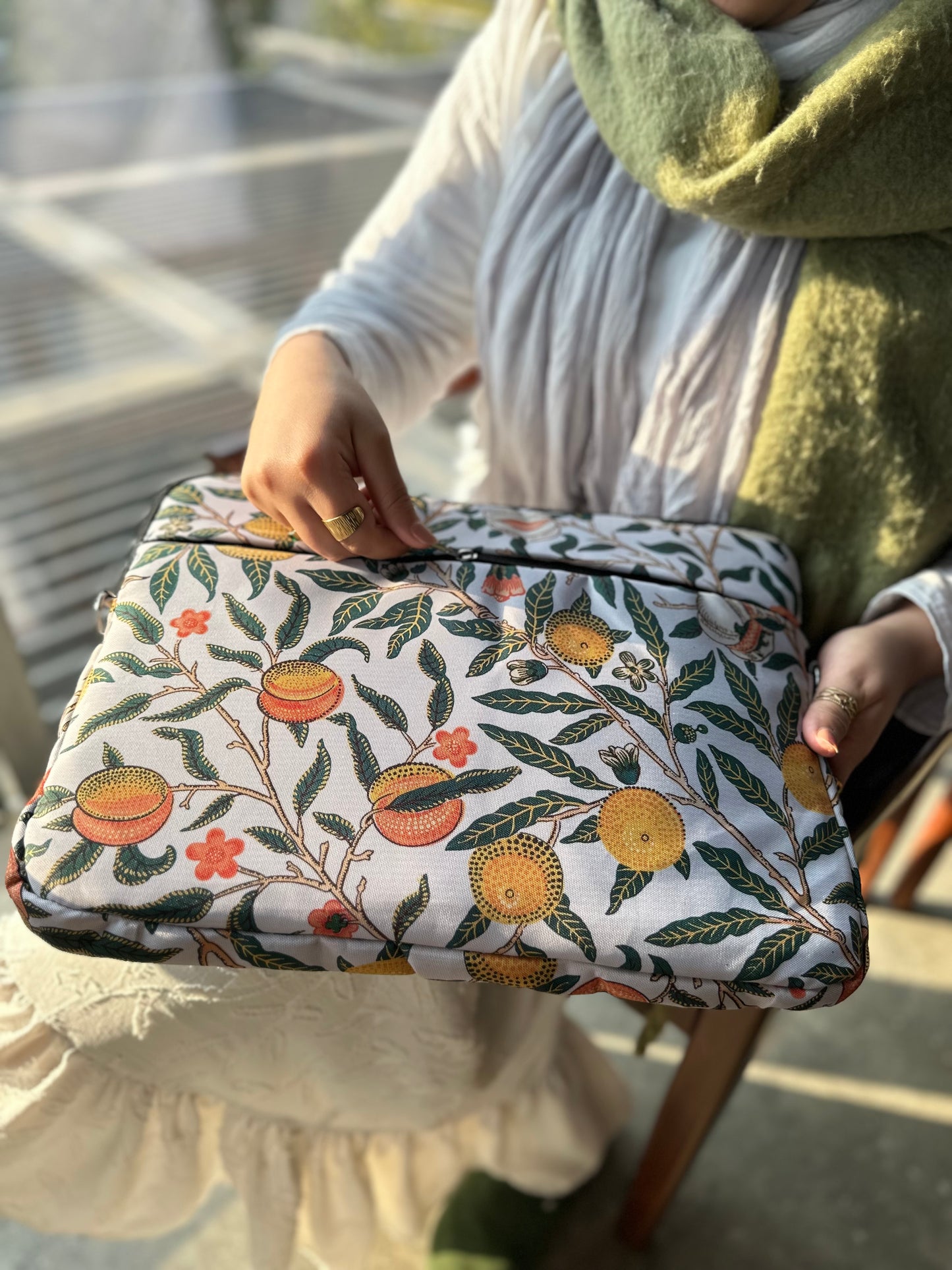 Lemon tree laptop sleeve