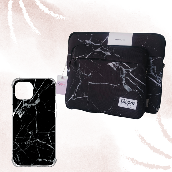 Black Marble (sleeve+Case)