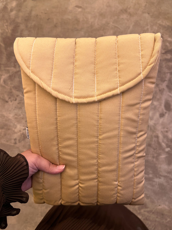 Beige Puffy Sleeve