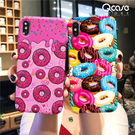 Colorful Donuts Phone Covers