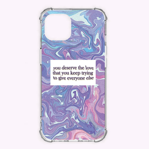 Purple Marbly Case