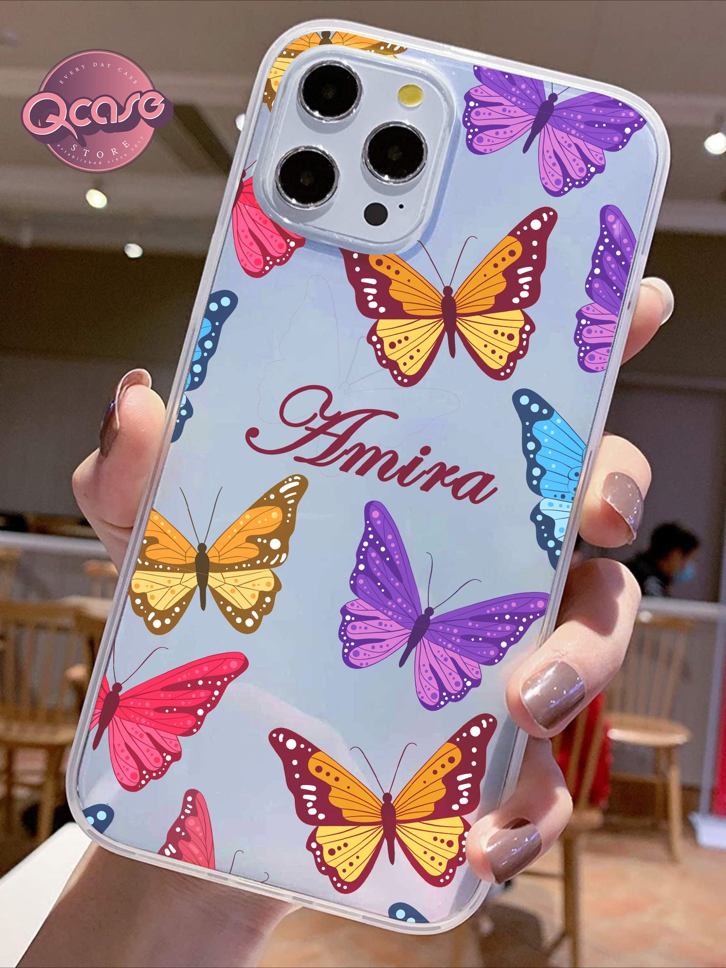 Design and name phone cover