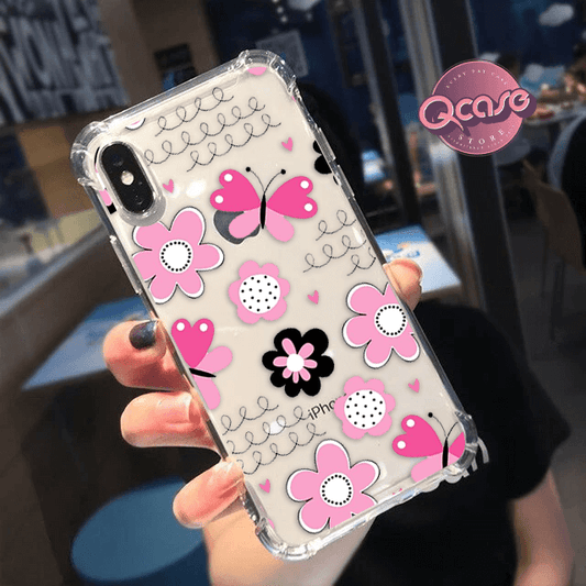 Flowers and butterflies Summer Phone Case