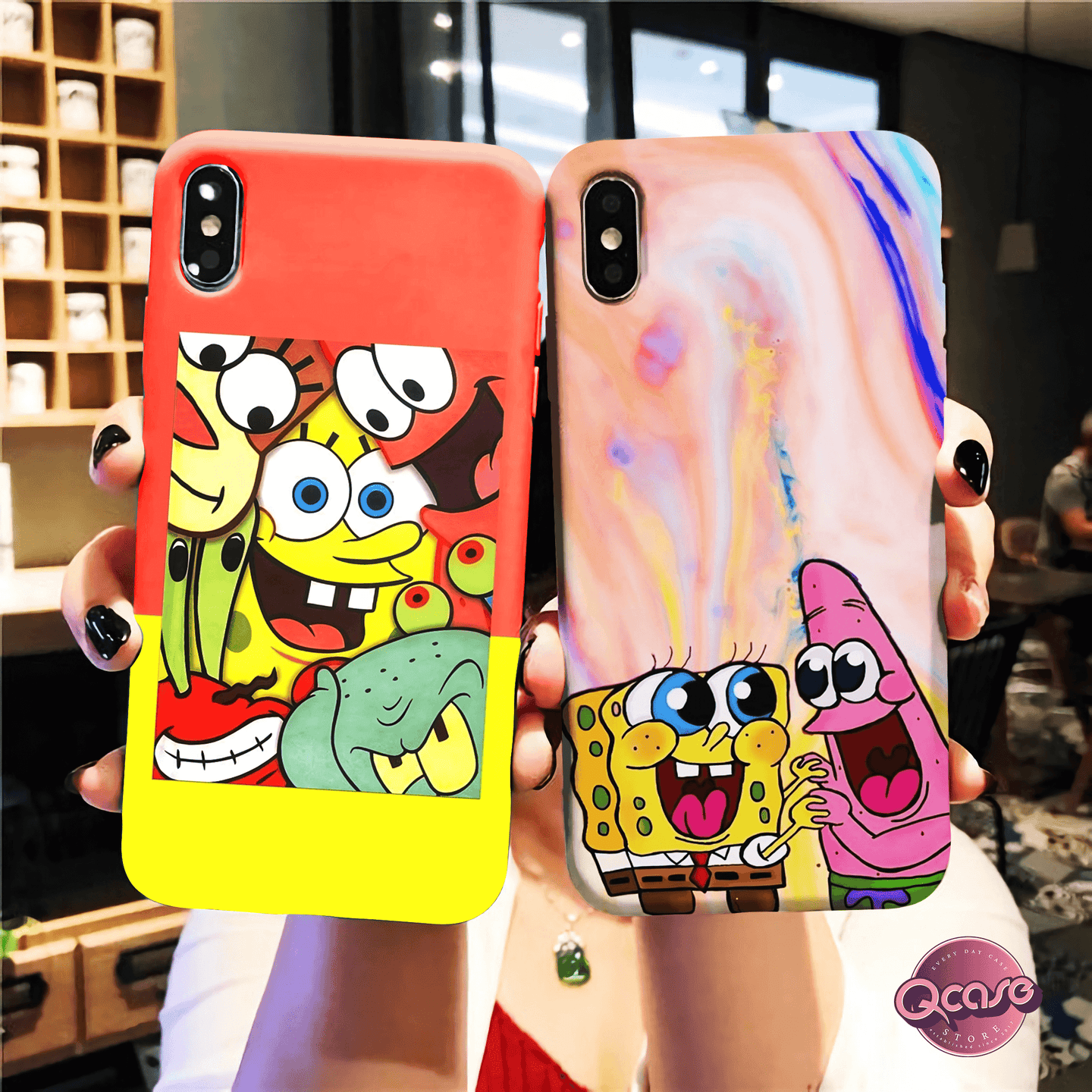 Spongebob & Baseet Phone Covers