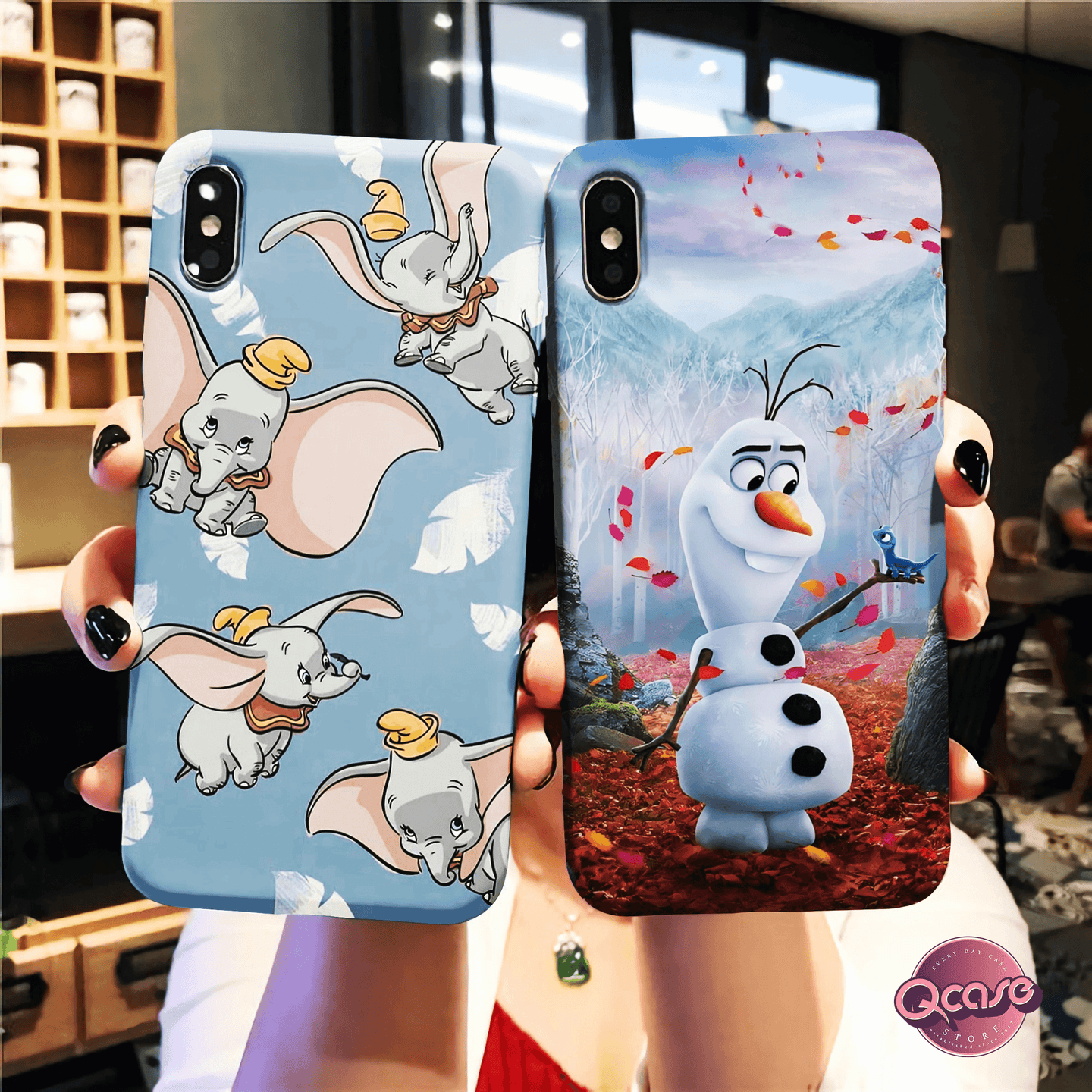 Dumbo and Olaf Phone Covers