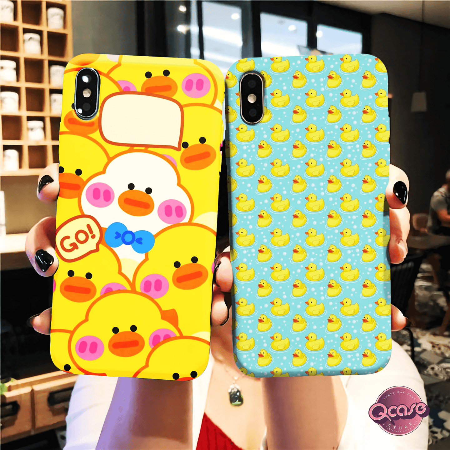 Yellow Ducks on Phone Covers
