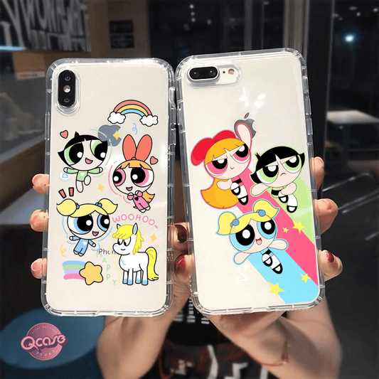 Powerpuff Clear Phone Covers