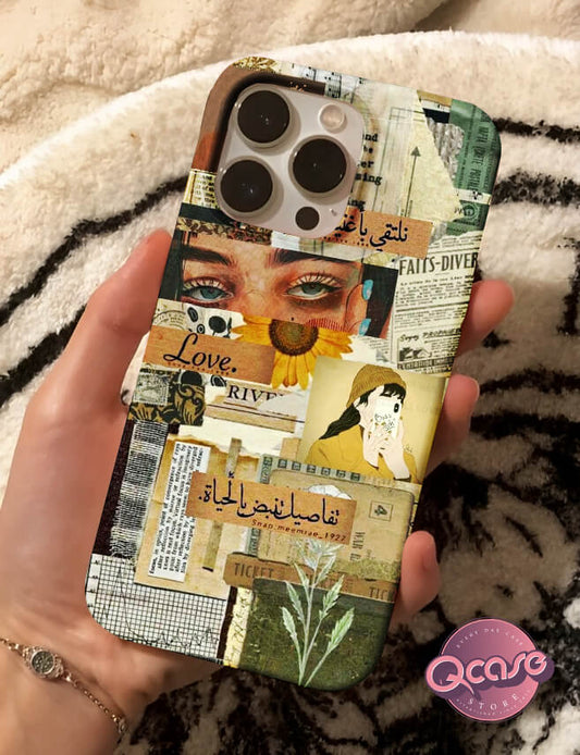 Quotes With Eye photo Phone Cover