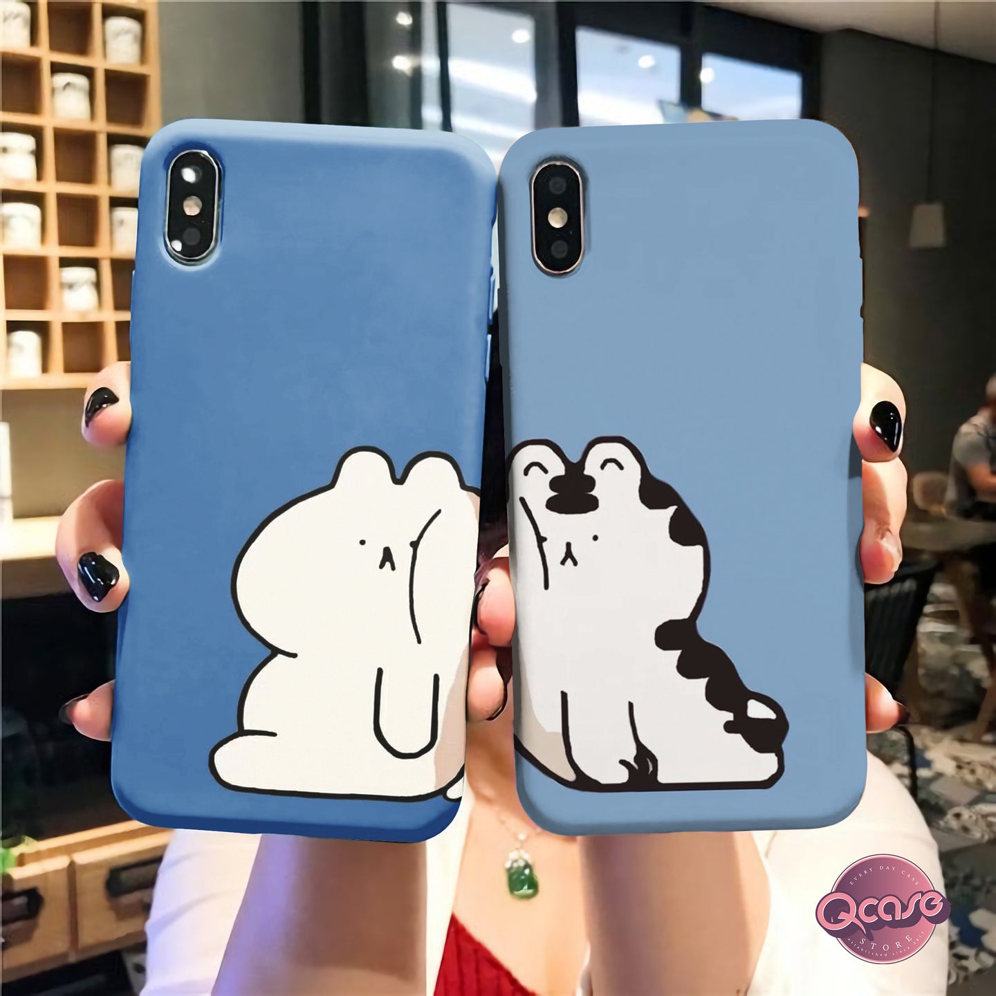 Cute Cartoon Character Matching Cases