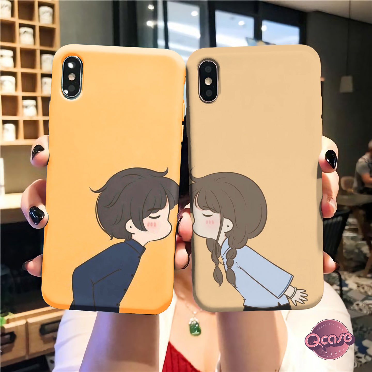 Cartoon Couples Phone Cases