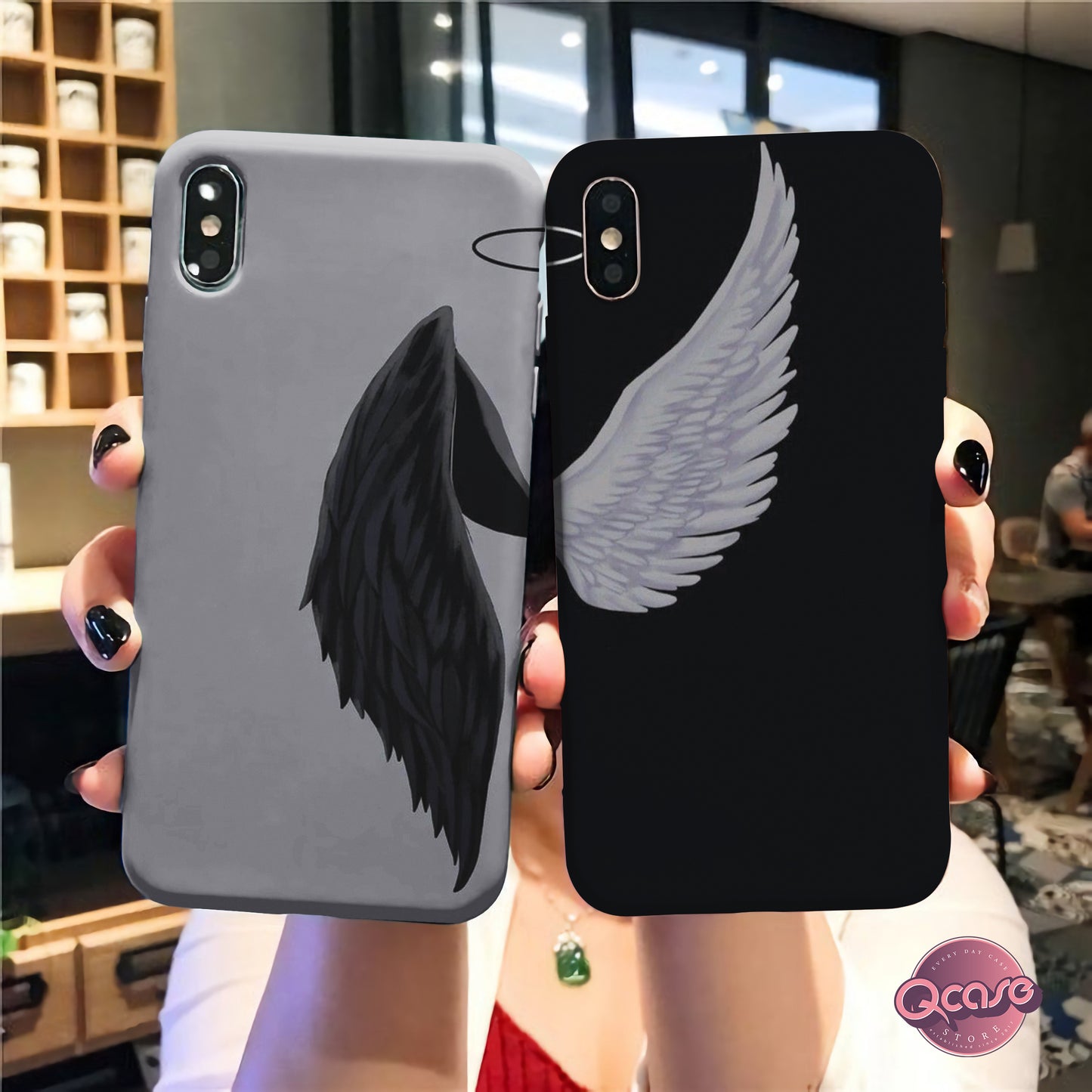 Angel Wings Matching Cases – Qcases Store