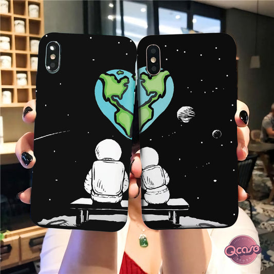 Cartoon Astronaut Matching Cases