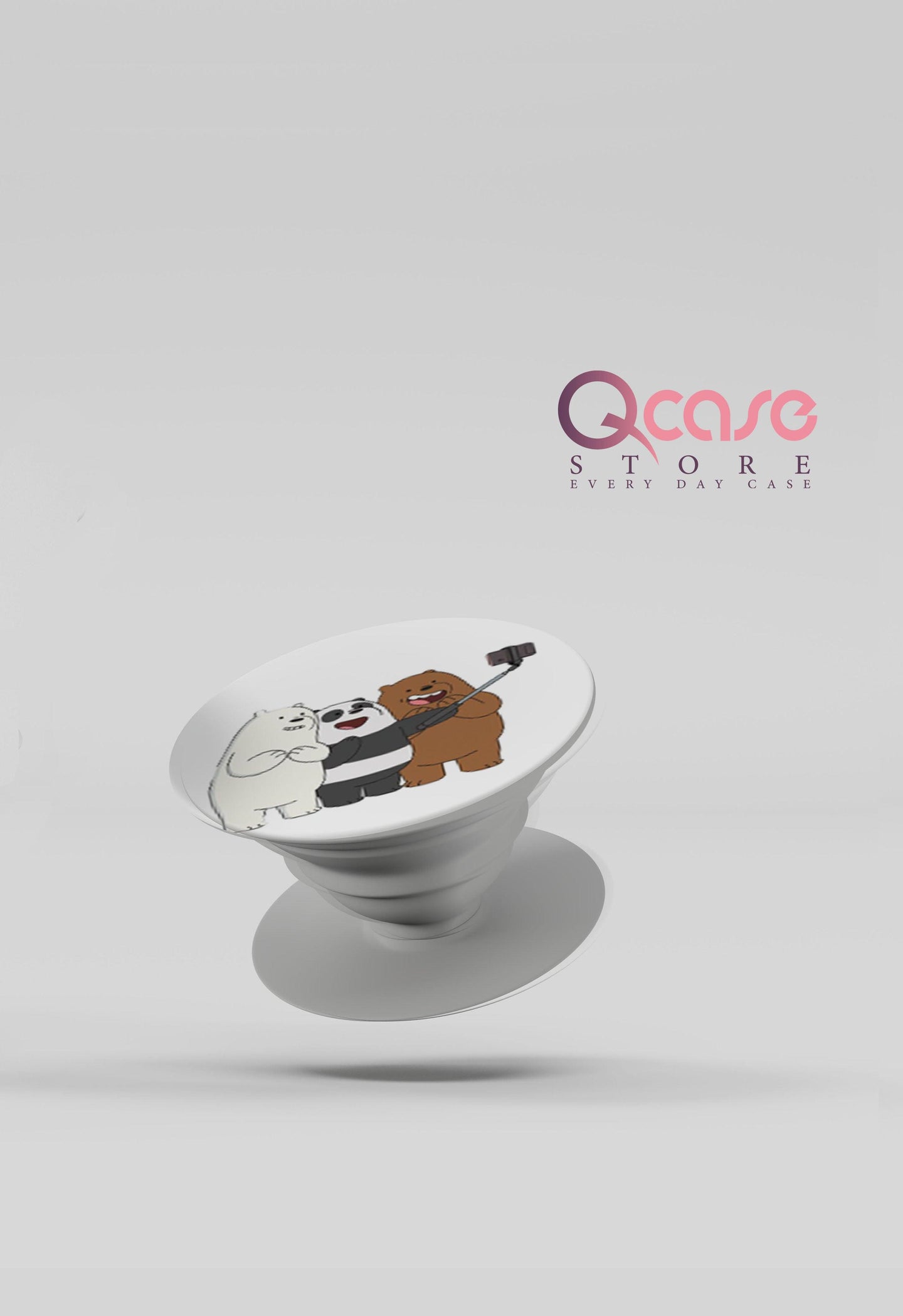 bare bears popsocket - Qcase Store | Everyday Case