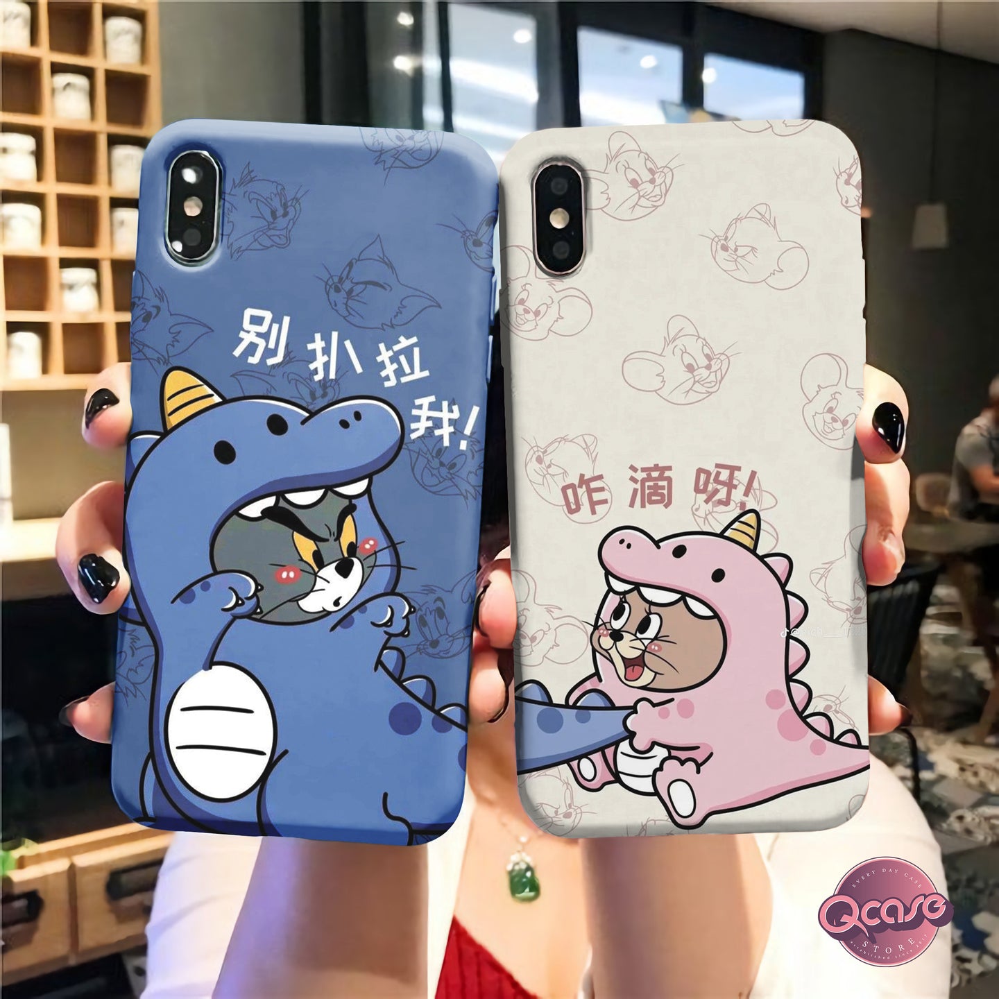 Tom and Jerry couples phone cases