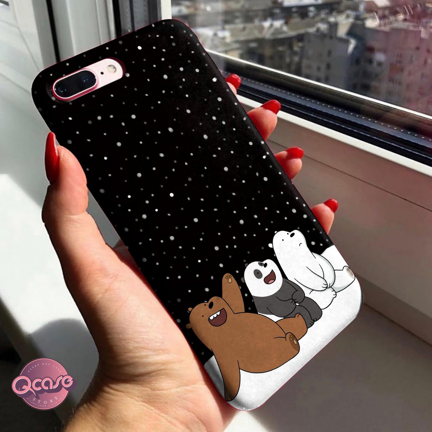 Bare Bears Starry Sky Phone Cover - Qcase Store | Everyday Case