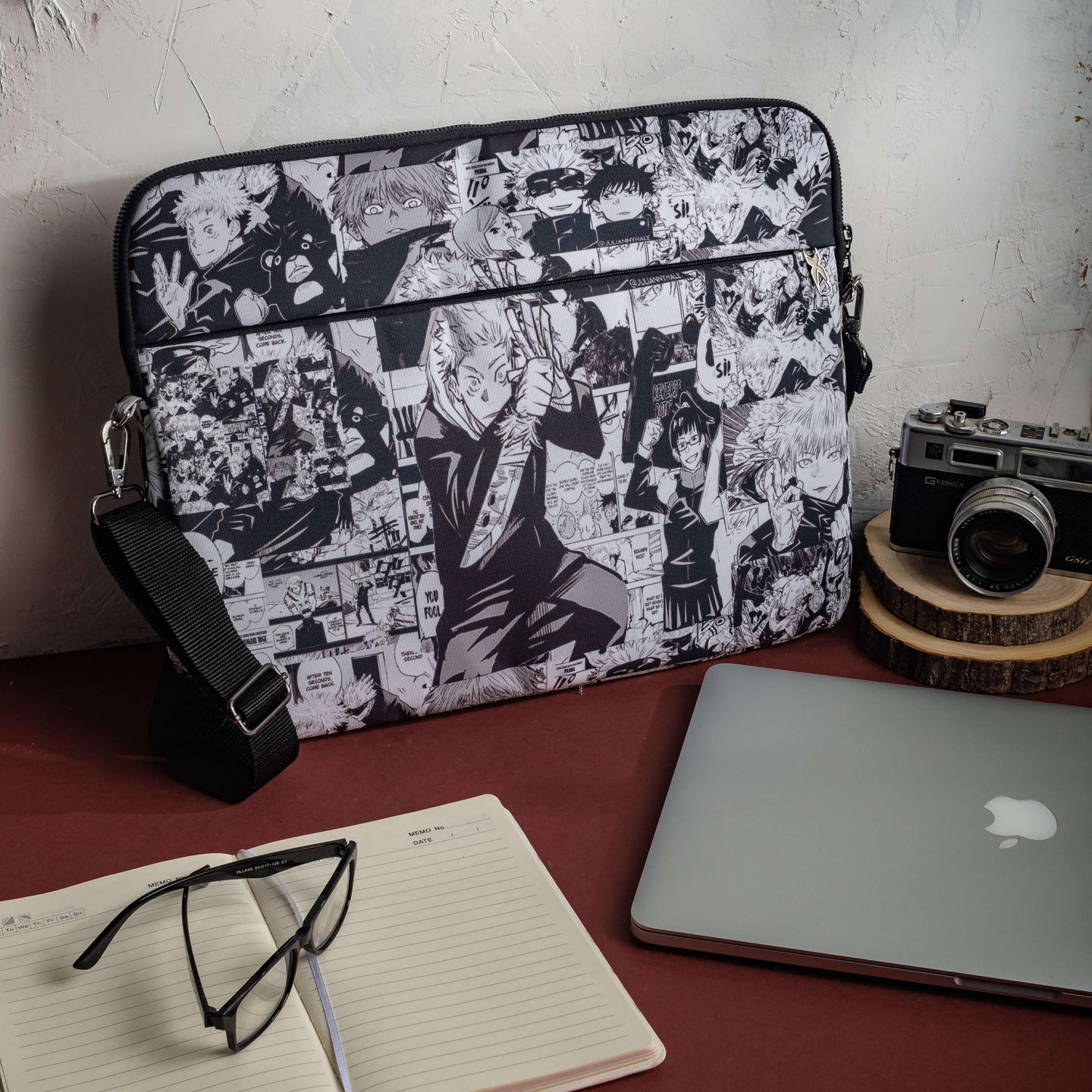 Manga Collage Laptop Sleeve - Qcase Store | Everyday Case