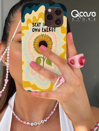 Positive Sunflower Phone Cover - Qcase Store | Everyday Case