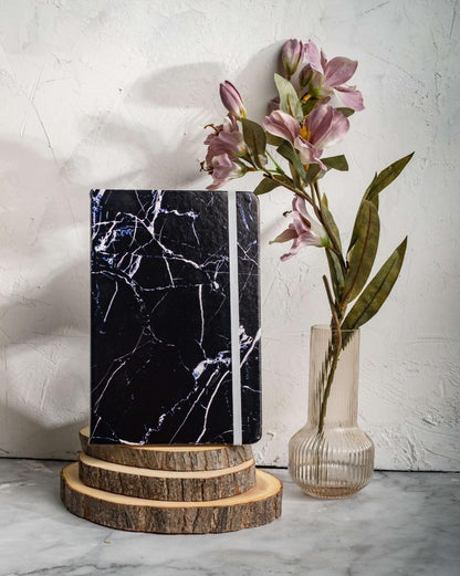 Black Marble Notebook - Qcase Store | Everyday Case