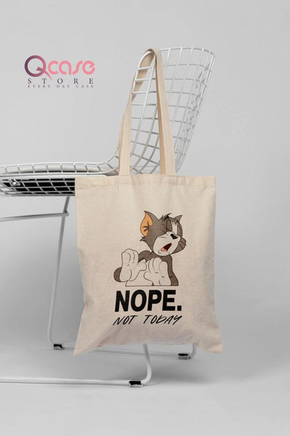 Tom Not Today Tote Bag - Qcase Store | Everyday Case