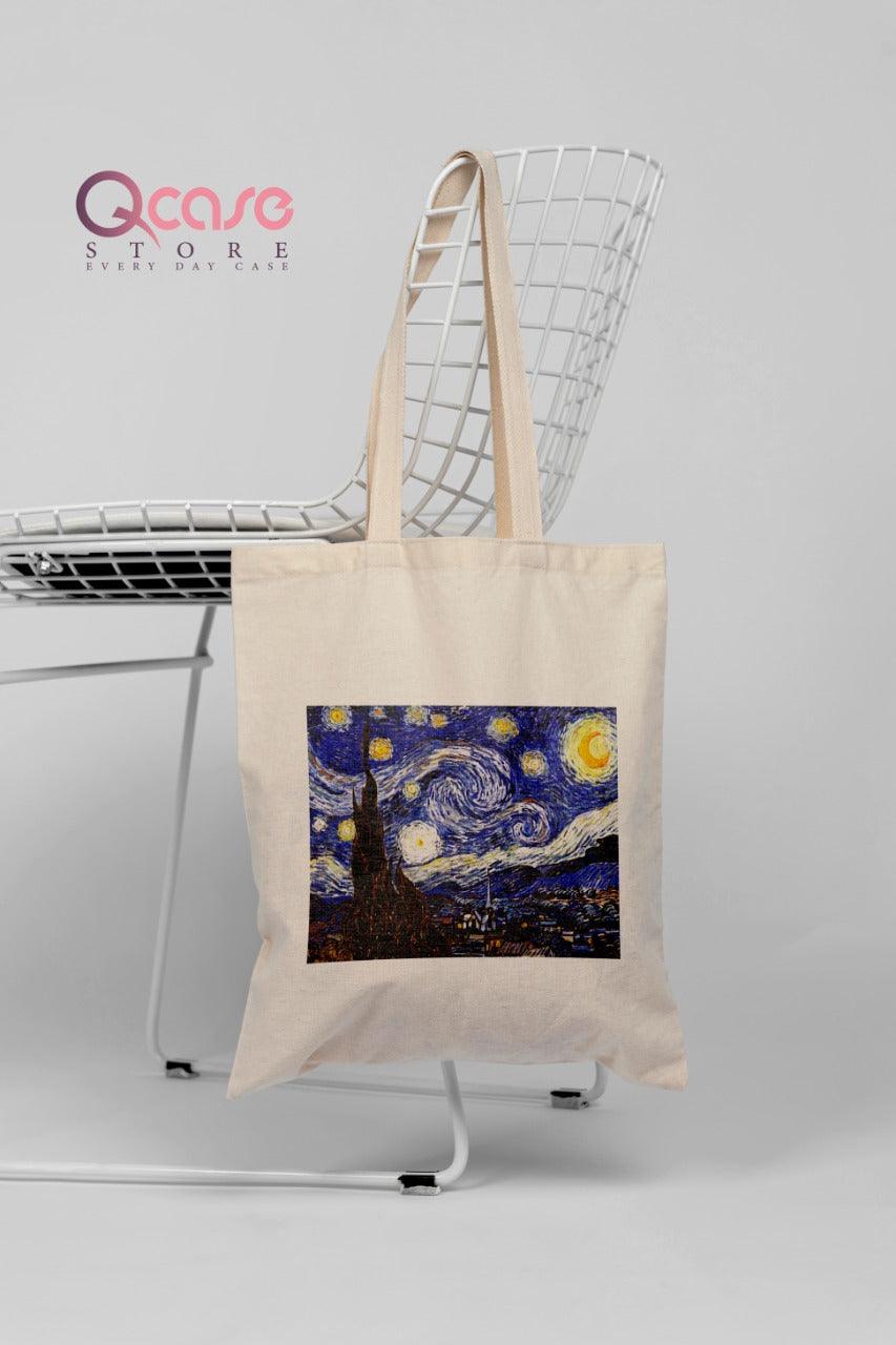 Starry Night Tote Bag - Qcase Store | Everyday Case