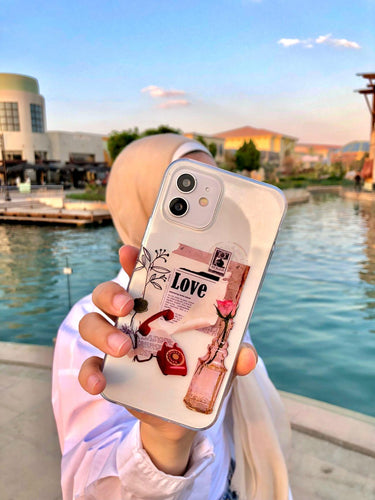 Love Classic Clear Phone Cover - Qcase Store | Everyday Case