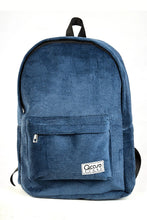 Load image into Gallery viewer, Blue Velvet Backpack
