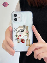 Load image into Gallery viewer, Love Classic Clear Phone Cover - Qcase Store | Everyday Case
